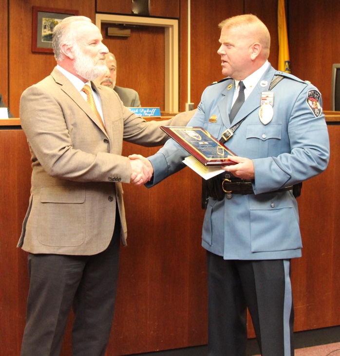 Sgt Tranz Plaque Presentation 1-22-15